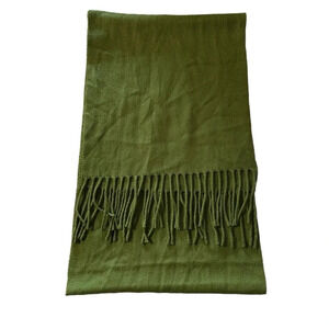 Cejon Made in Italy Green Scarf